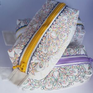 Luxury Mandala Cosmetic Bag